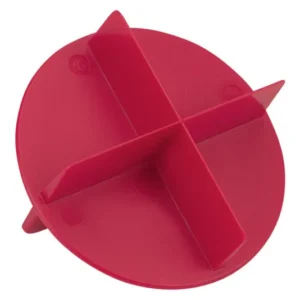 STÄDTER rotolo timbro rotolo pretzel ø 7,5x2 cm rosso