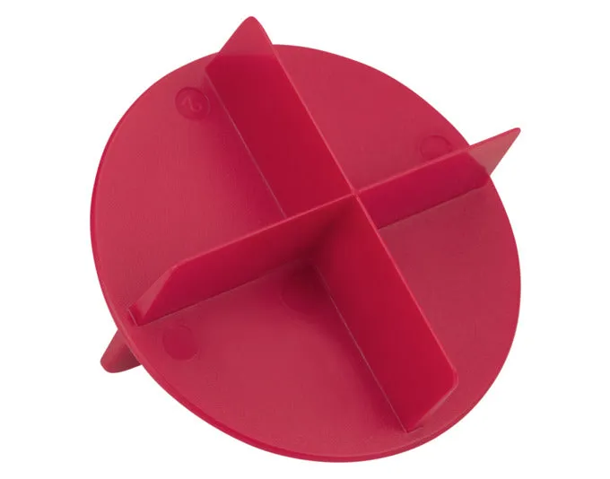 STÄDTER rotolo timbro rotolo pretzel ø 7,5x2 cm rosso