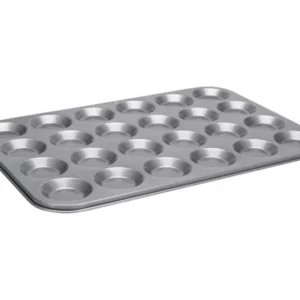 STÄDTER teglia Fiorentina 38x26 cm 24 pezzi argento We love Baking
