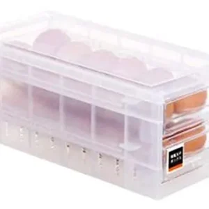 Contenitore per uova Tipo cassetto Contenitore per uova Contenitore per uova doppio strato, Porta uova, Contenitore per uo...