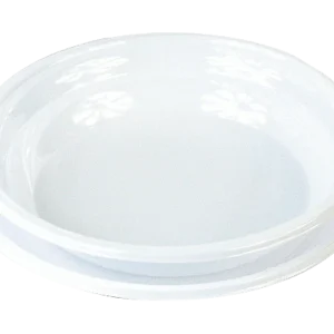 STOVIGLIE PLASTICA PIATTI FONDI pz 100 BIANCO