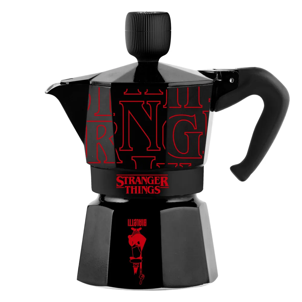 Stranger Things Original Bialetti, macchina per caffè espresso con audio
