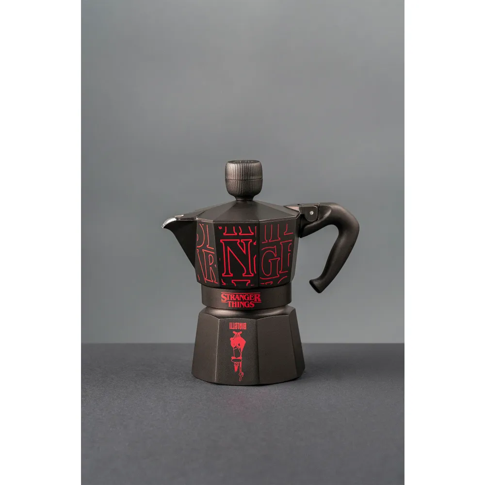Stranger Things Original Bialetti, macchina per caffè espresso con audio