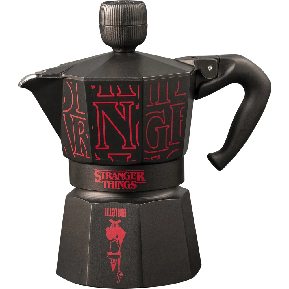 Stranger Things Original Bialetti, macchina per caffè espresso con audio