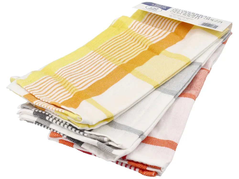 Strofinacci cotone set da 3 strofinacci
