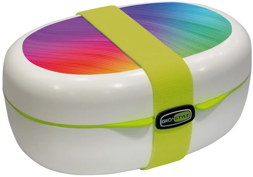 Giò Style CONTENITORE X-FOOD JOY Lt. 1,3 - cm. 19x14,5x8,5 h col. Assortiti