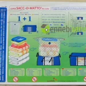 Super sacc-o-matto de luxe sottovuoto Ennebiservice