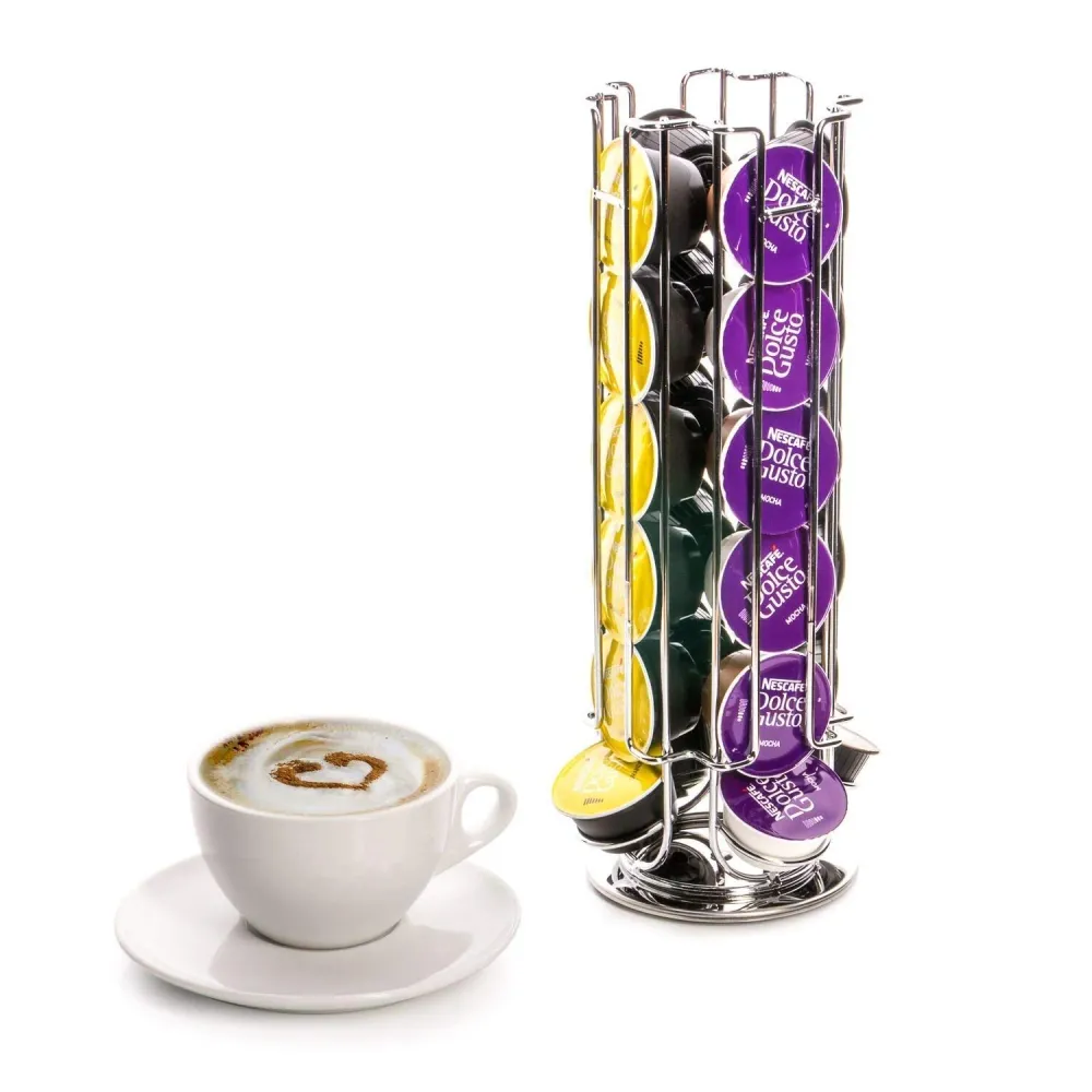Supporto girevole per 24 capsule Dolce Gusto