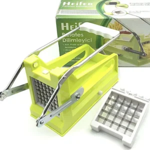 Taglia Patate Affetta Con Lame Acciaio Inox Patatine Fritte Bastoncino Cucina