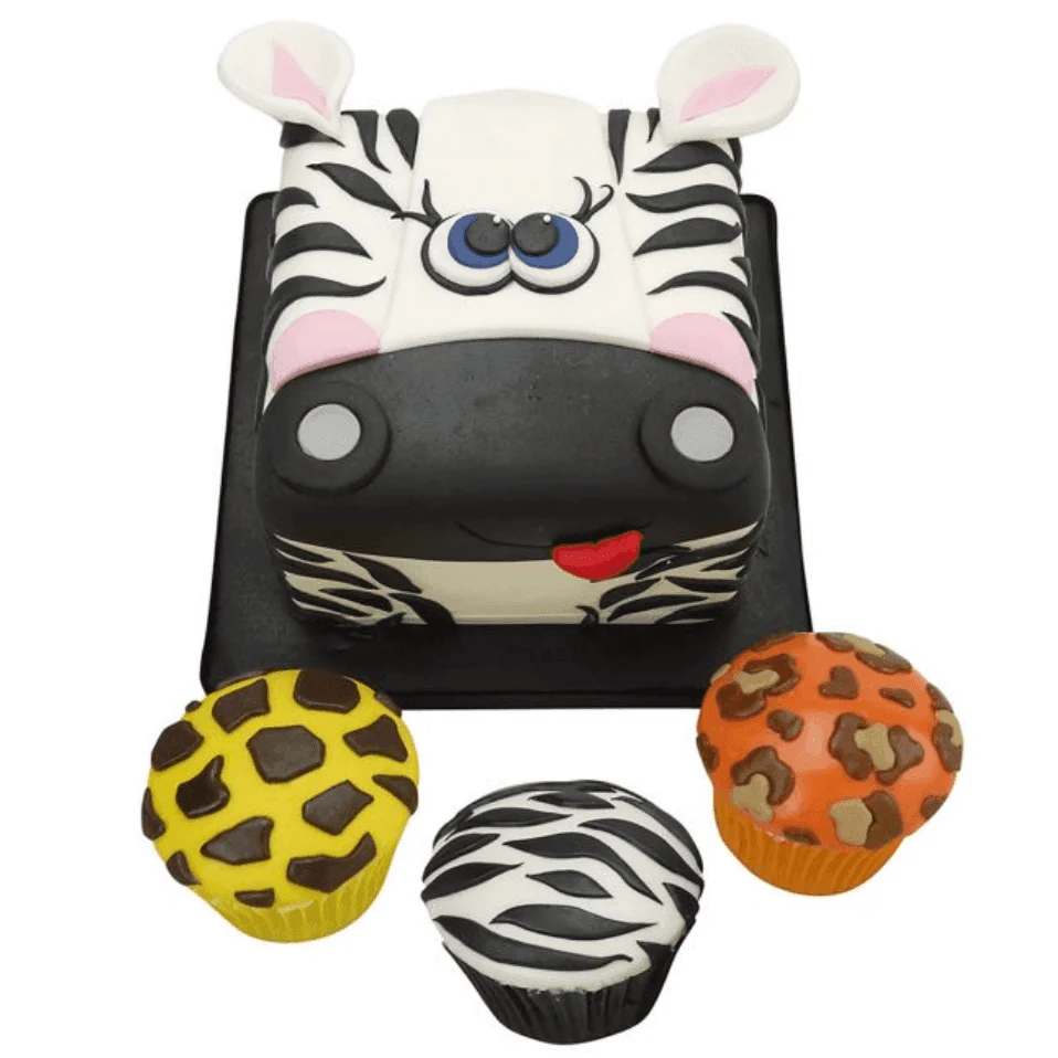 Tagliapasta Pelage 3D di Zebra, Giraffa, Leopardo