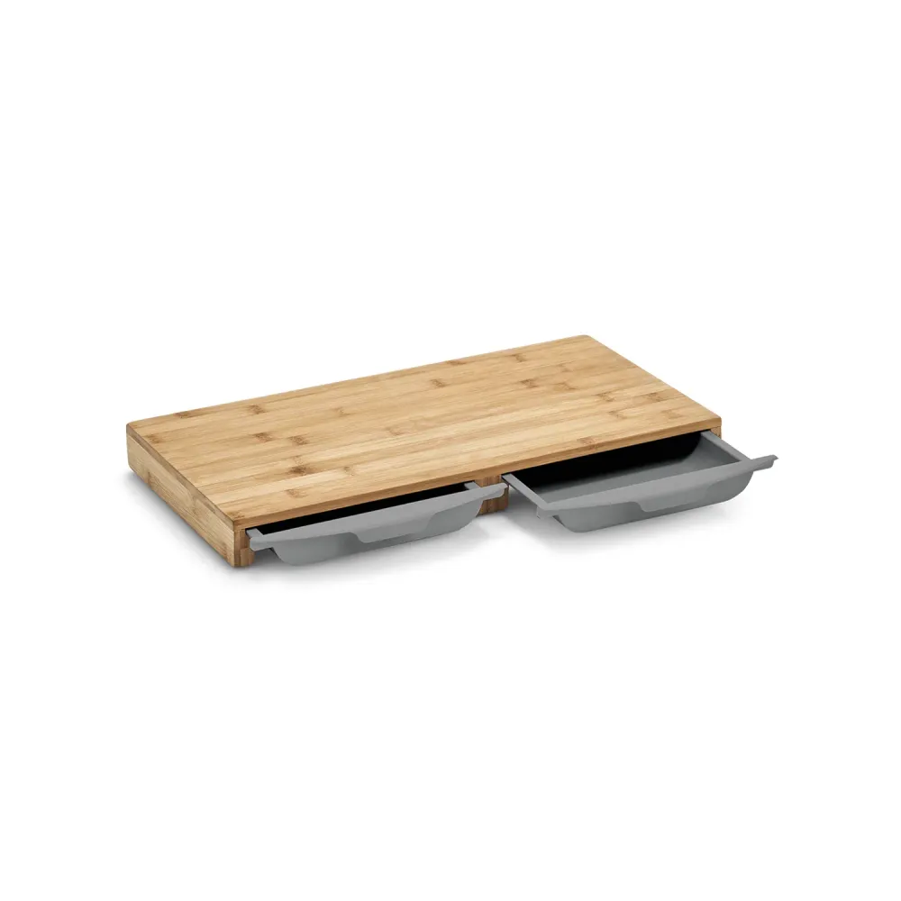 Tagliere Legno con Vassoi 50x28,5x4,5cm