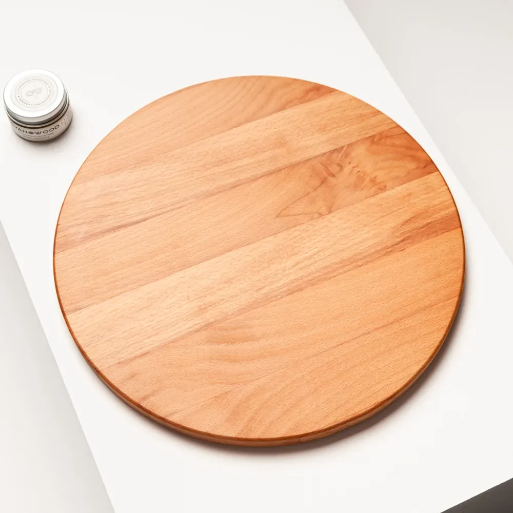 Tagliere legno di faggio - Forma rotonda