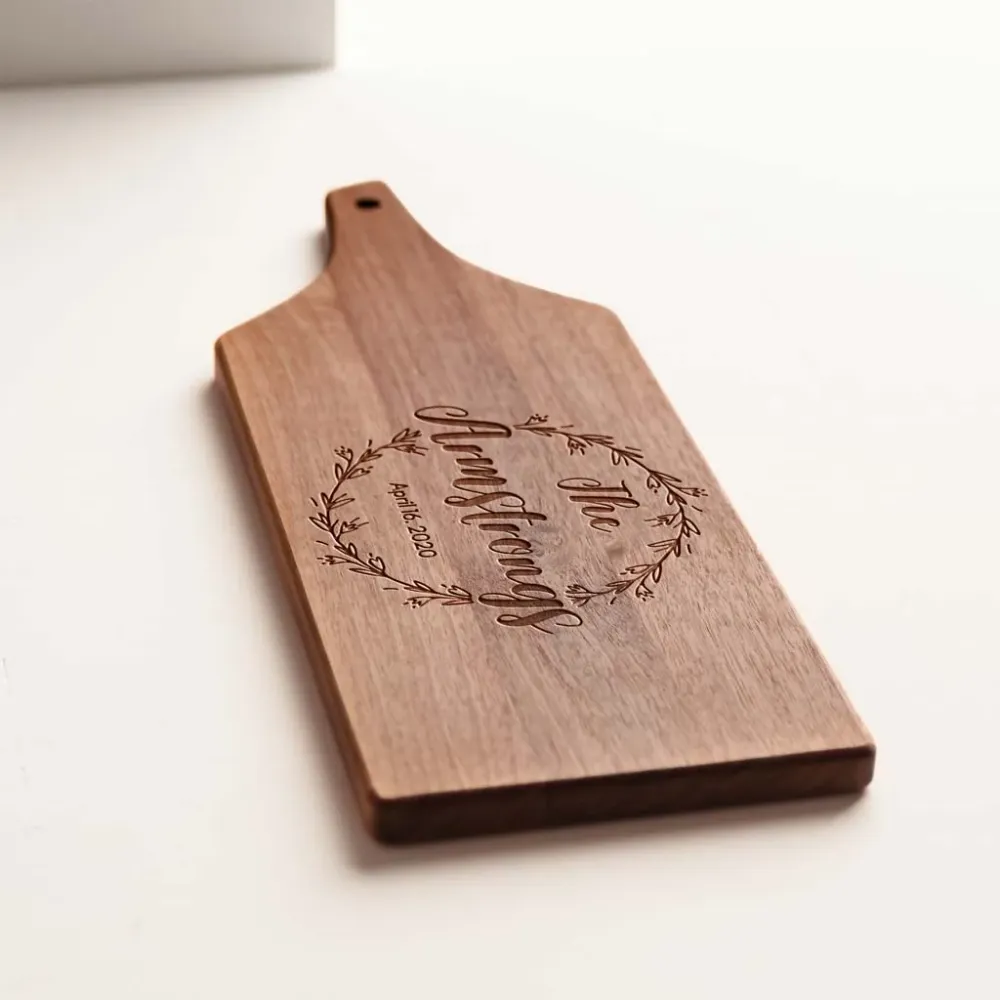 Tagliere di salumi noce - Corona personalizzata