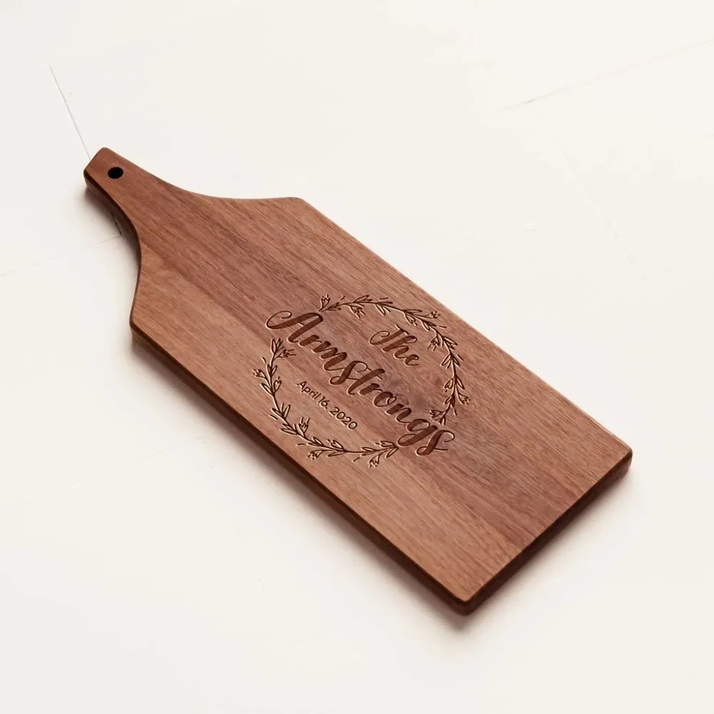Tagliere di salumi noce - Corona personalizzata