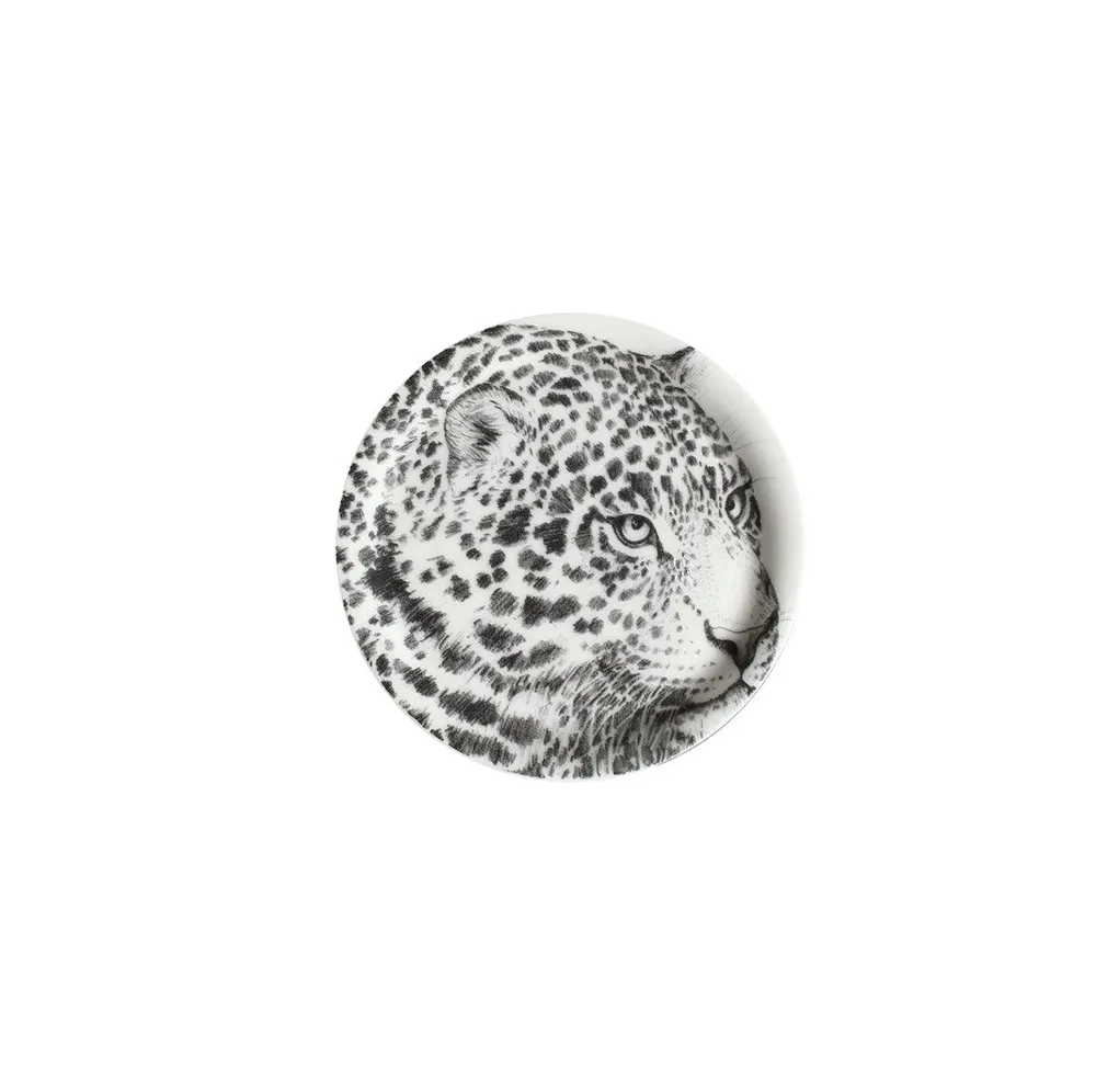 Taitù tazza mug con coperchio leopardo Wild Spirit porcellana fine bona china 12-1-4-