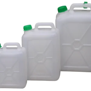 TANICA PLASTICA PER ALIMENTI lt. 5 (cm. 11,5x20x28 h)