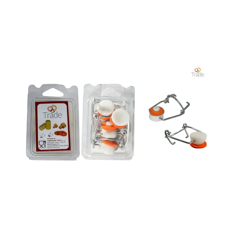 Tappi Ermetici Pz.4- 1,0 Confezione