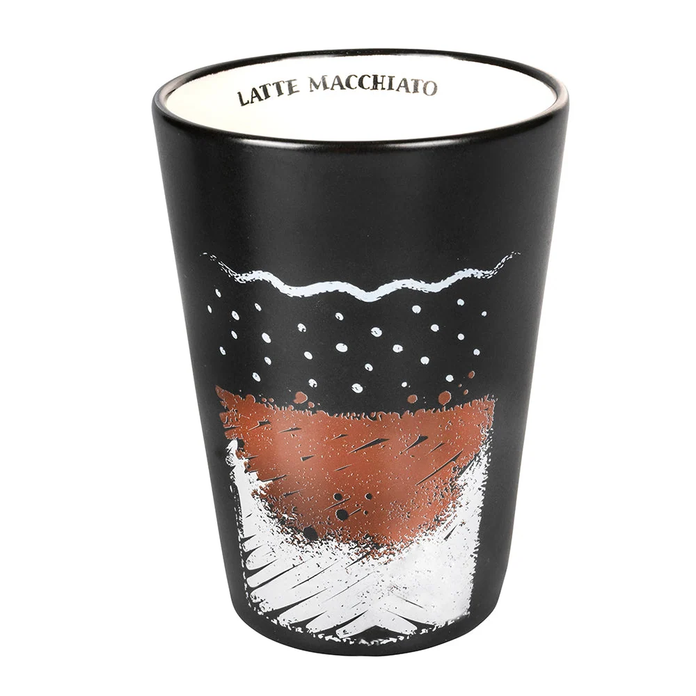 Tazza Ø8x11 cm Stoneware VdE Tivoli 1996 Un caffè come… Latte macchiato