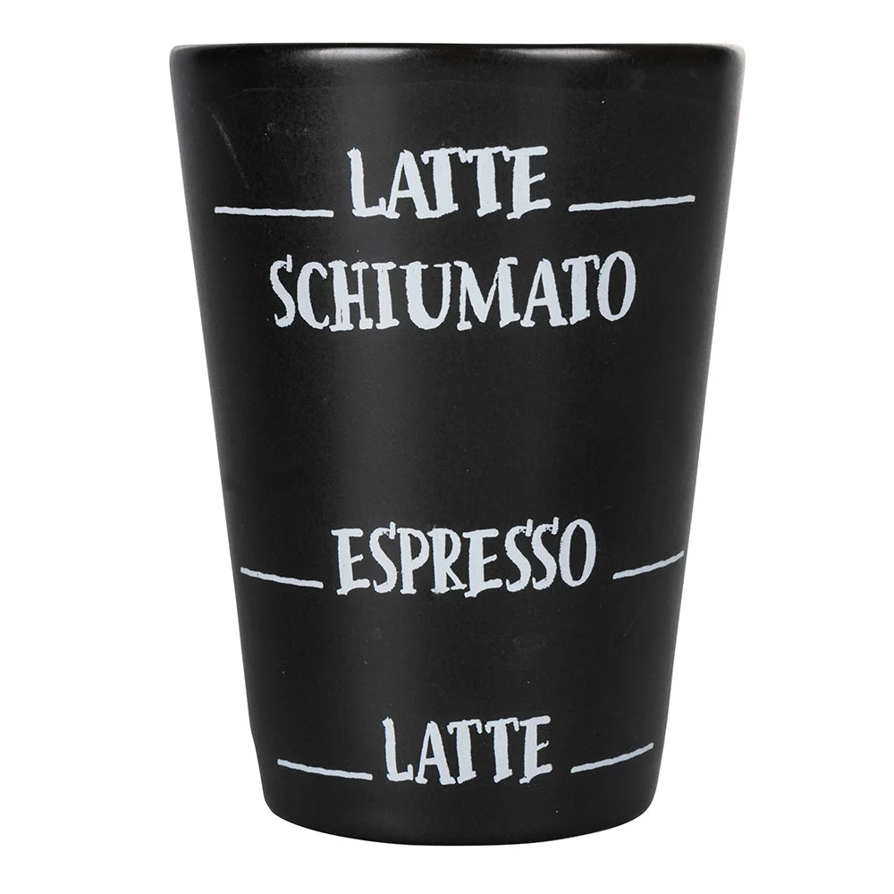 Tazza Ø8x11 cm Stoneware VdE Tivoli 1996 Un caffè come… Latte macchiato