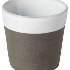 Tazza da caffè Grespresso 190ml D8cm H7,5cm bianco ardesia