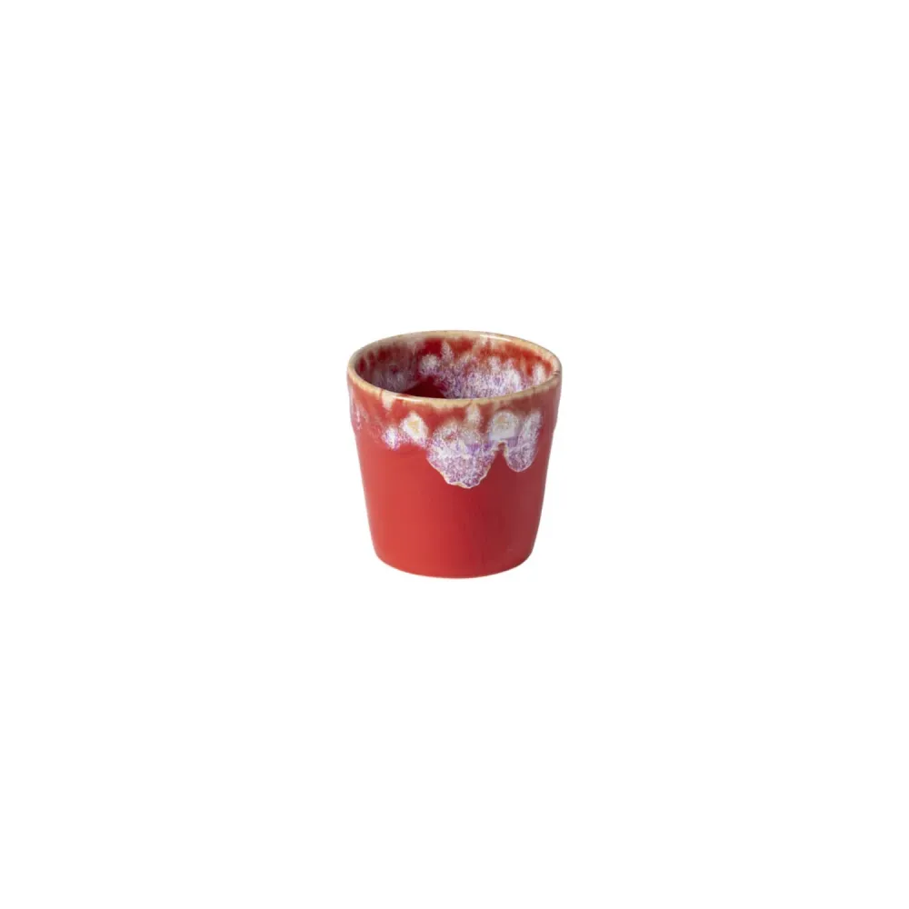 Tazza da caffè Grespresso 190ml D8cm H7,5cm rossa