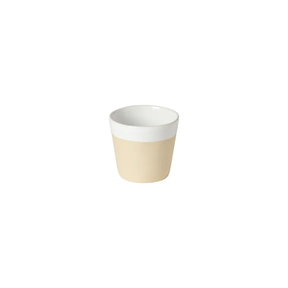 Tazza da caffè Grespresso 190ml D8cm H7,5cm bianco naturale