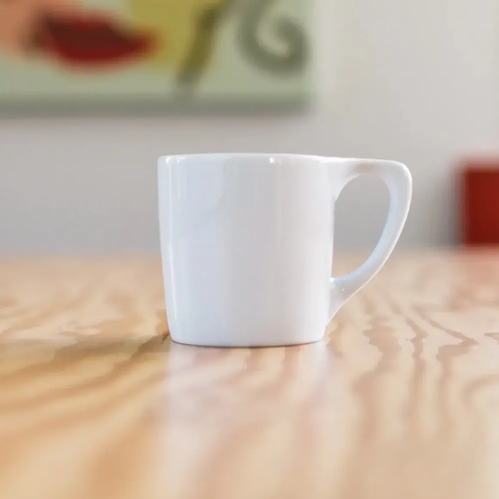 Tazza da caffè Lino 300ml - Bianco