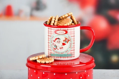 Tazza ceramica natalizia Babbo Natale