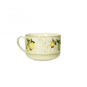 TAZZA COLAZIONE I LIMONI NEW BONE CHINA BRANDANI