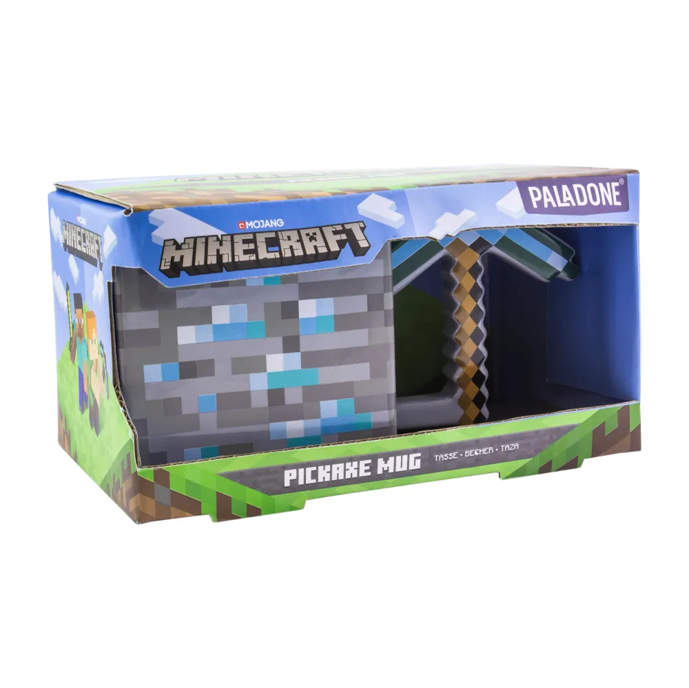 Tazza 3D con piccone di Minecraft