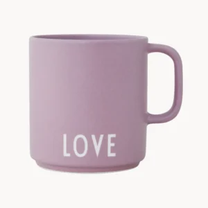 Tazza di design con scritta "Love" Favourite