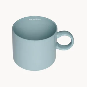 Tazza di design con scritta "Rise and Shine" Nordic Jumbo
