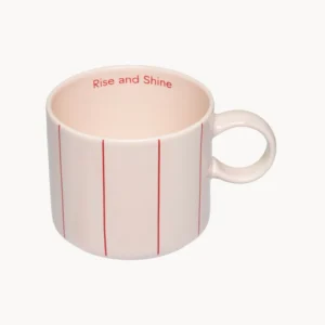 Tazza di design con scritta "Rise and Shine" Pyjamas Jumbo