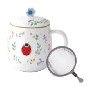 Tazza infusiera Fancy Garden Coccinella