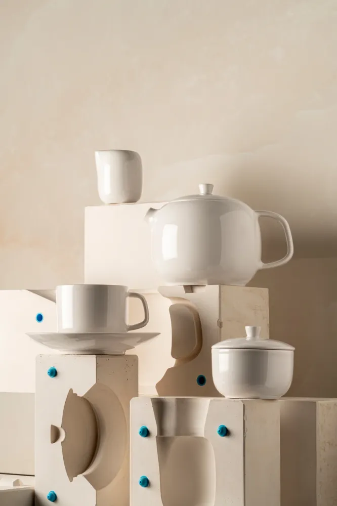 Tazza da tè Madeleine D8,5 cm H7,5 cm 20 cl alabastro bianco