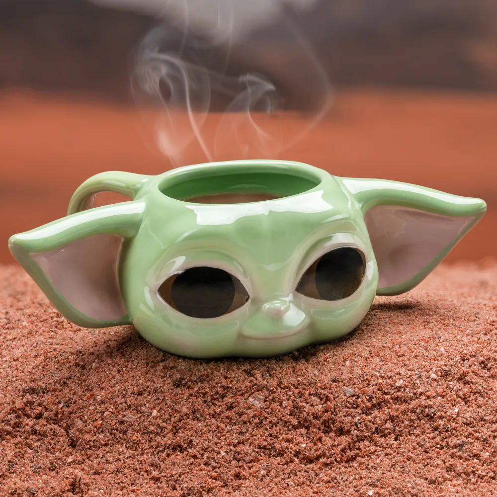 Tazza 3D di Mandalorian Grogu