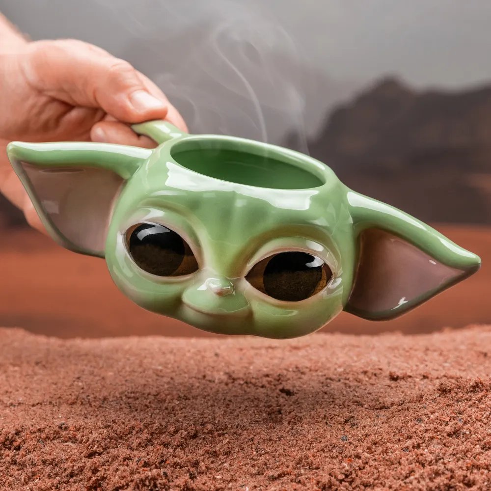 Tazza 3D di Mandalorian Grogu