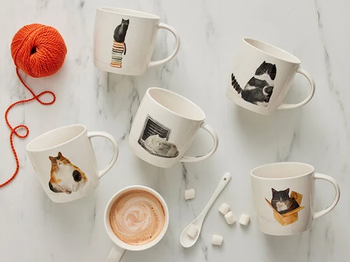 Tazza Marc Martin Feline Friends 400ml - Grumpy Cat