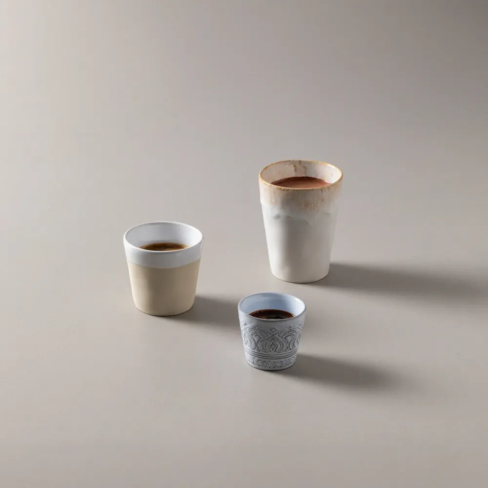 Tazza da moka Grespresso 380 ml D9,2 cm H11,5 cm bianca