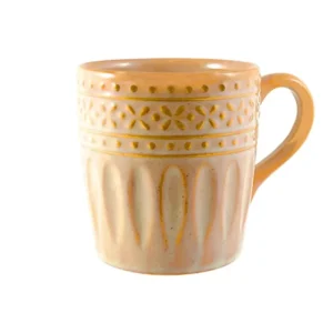 Tazza mug 9xh10cm vintage cream