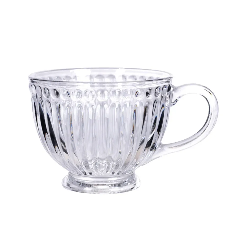 Tazza Mug Jumbo Vetro Decorato 420ml Imperial - Villa d'Este