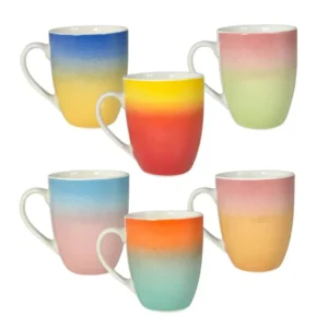 Tazza mug Tavola colori confezione contiene 6 mug