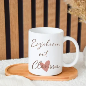 Tazza personalizzata - educatore con cuore