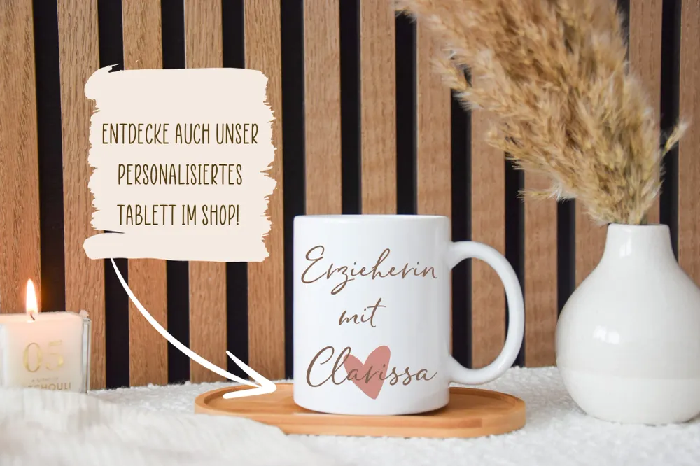 Tazza personalizzata - educatore con cuore