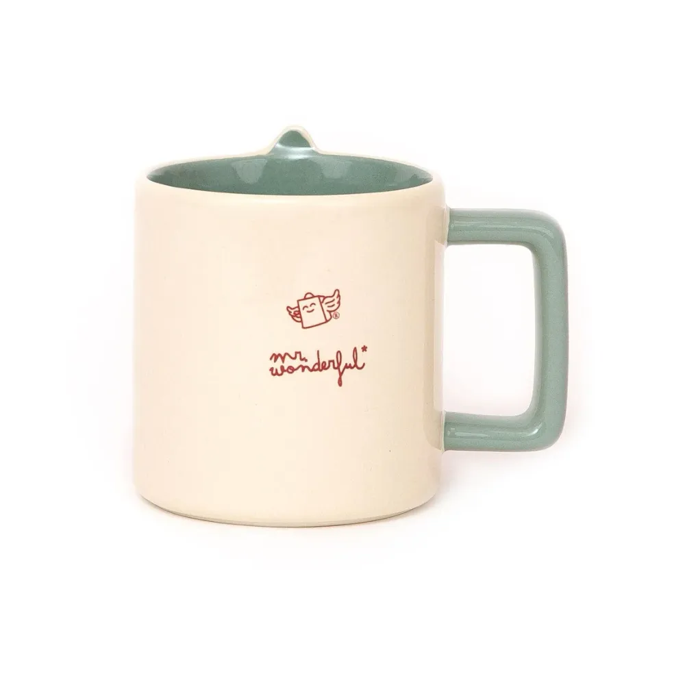 Tazza 3D piselli - best is on inside