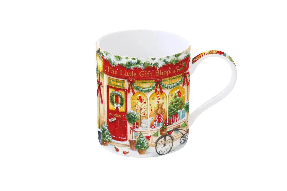 Tazza porcellana da 350 ml - love at christmas shop. Easy Life