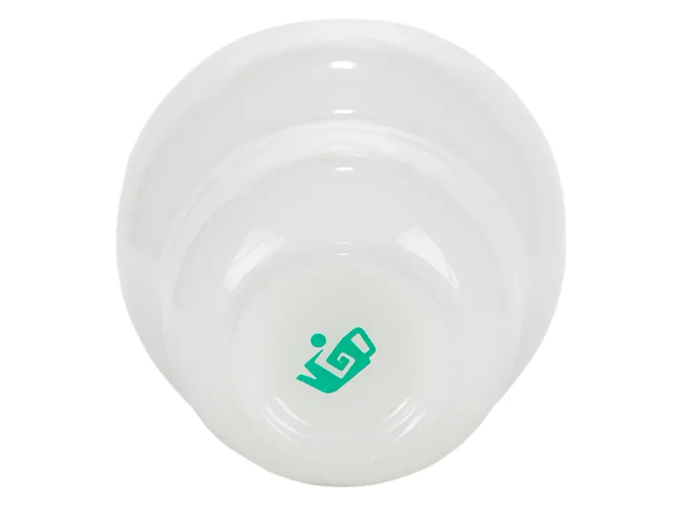 Tazza da tè porcellana giada ghiacciata stile zucca, 70 ml, n. 94453