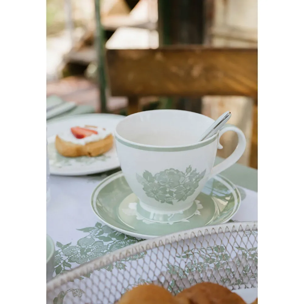 Tazza porcellana Nuvole di Stoffa retrò Shabby chic Chloe 445ml 6016
