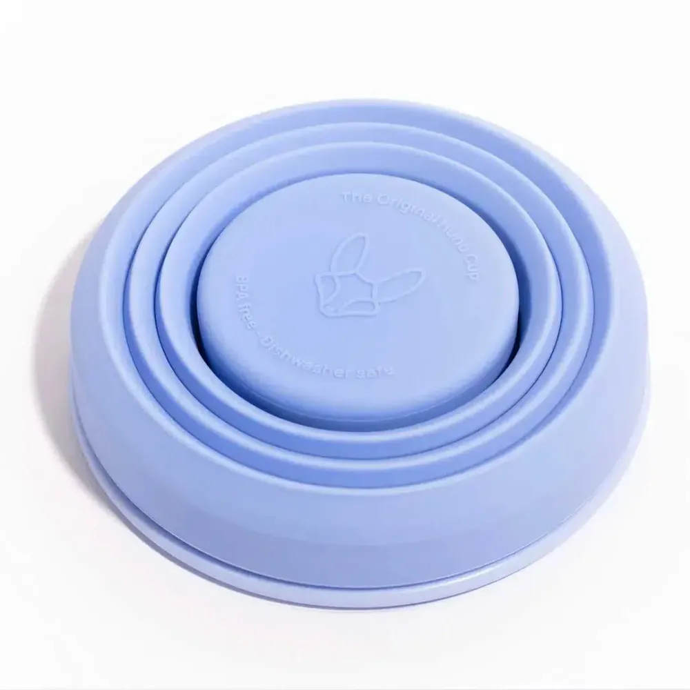 Tazza riutilizzabile/pieghevole. 12oz, Lavendelblå