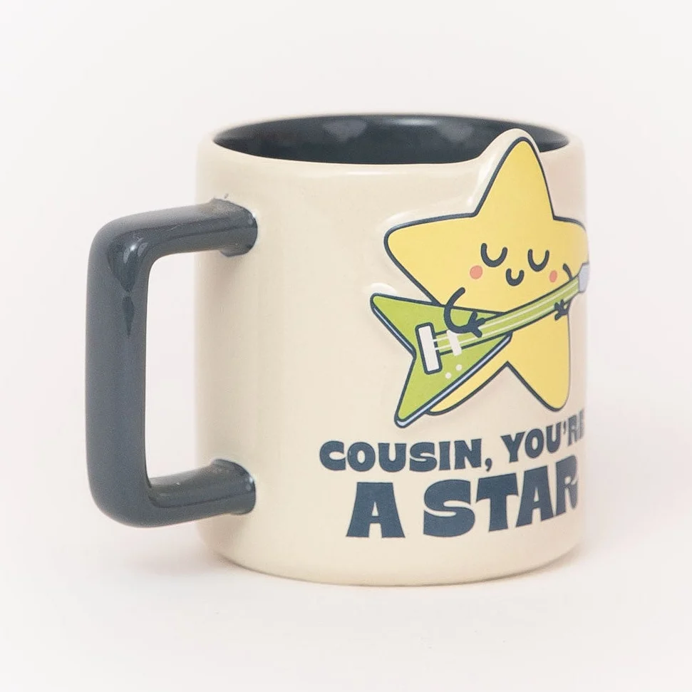 Tazza 3D stella - Cousin, you’re star